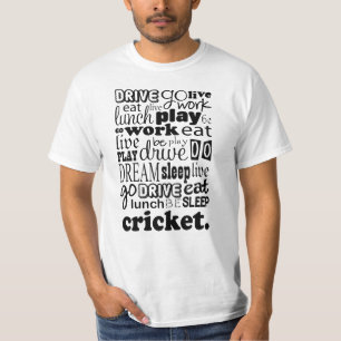 T-shirt Cadeau de cricket