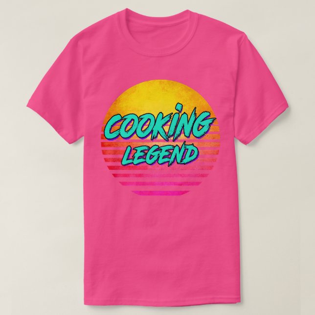 T-shirt Cadeau de Cuisine rétro (Design devant)