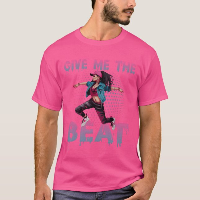 T-shirt Cadeau de danse Breakdance Streetdane Rap (Devant)