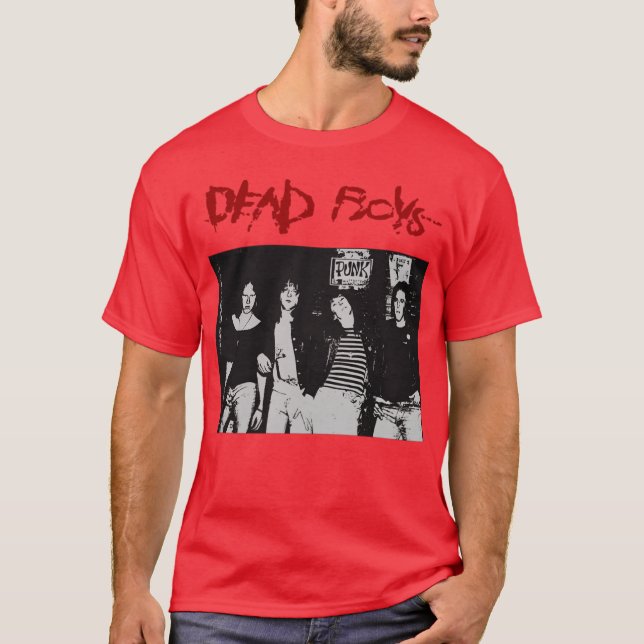 T-shirt Cadeau de Dead Boys Band (Devant)