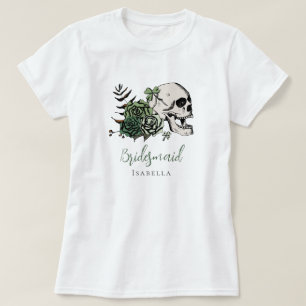 T-shirt Cadeau de demoiselle d'honneur Irlandais Gothique 