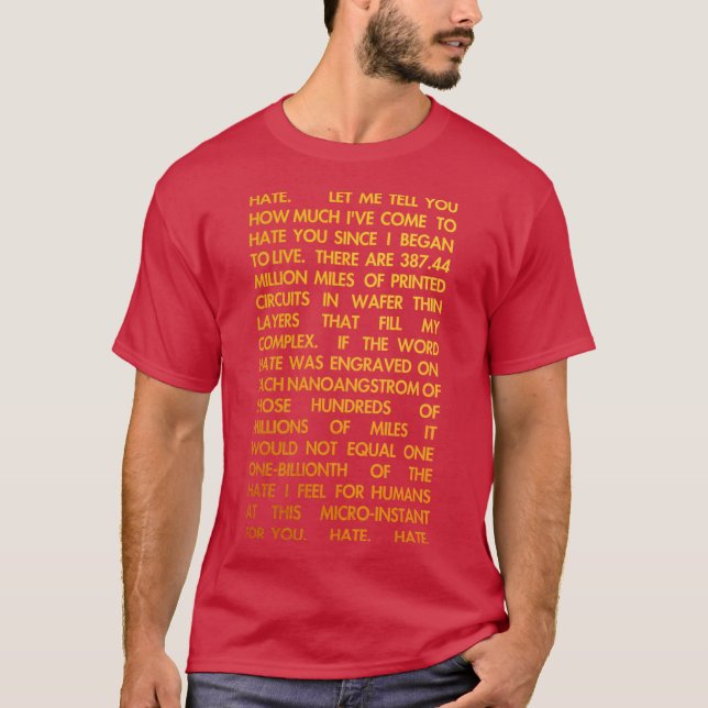T-shirt Cadeau de discours américain (Devant)