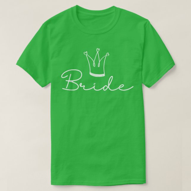 T-shirt Cadeau de douche de mariée Mariage Fête d'enterrem (Design devant)