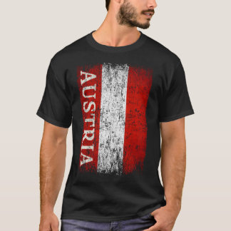 T-shirt Cadeau de drapeau d'Autriche Femmes Hommes Enfants