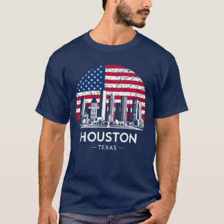 T-shirt Cadeau de drapeau de Houston Cityeas