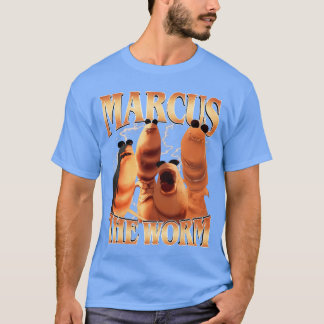 T-shirt Cadeau de fan de bottes Marcushe Worm pour hommes