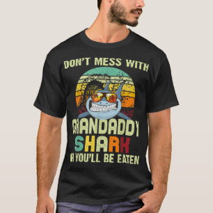 T-shirt Cadeau De Fête des pères Mens Pour Papa Dont Mess 