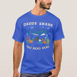T-shirt Cadeau de Fête des pères Shark Daddy