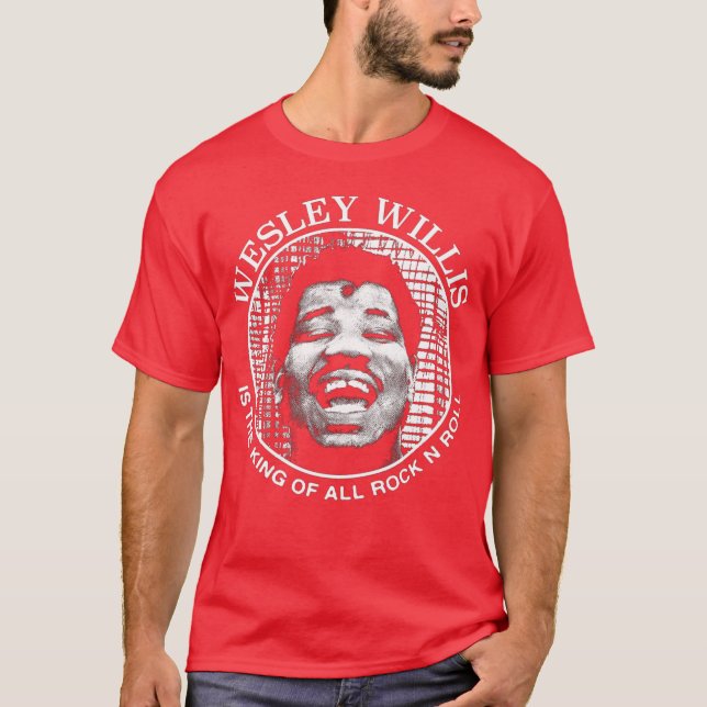 T-shirt cadeau de fille d'attribut d'art outsider de Wesle (Devant)