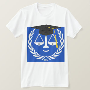 T-shirt Cadeau de fin d'études en droit