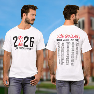 T-shirt Cadeau de fin d'études pour la promotion 2026