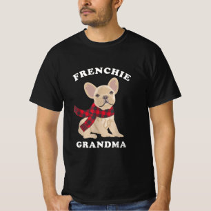 T-shirt cadeau de frenchie grand-mère cadeau de bulldog
