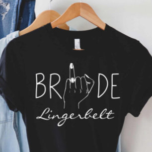 T-shirt Cadeau de future mariée pour enterrement de vie de