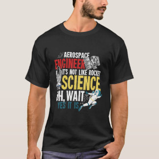 T-shirt Cadeau De Génie Aérospatial Pour Un Moteur Aérospa