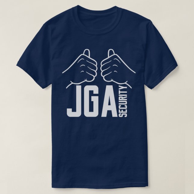 T-shirt Cadeau de gestion de la sécurité de la soirée d'en (Design devant)
