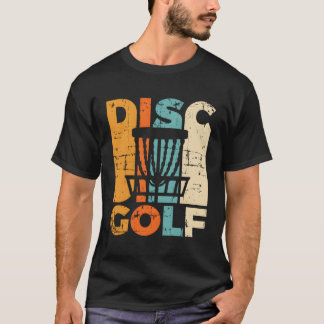 T-shirt Cadeau de golf à disque rétro Golfeur de disque vi