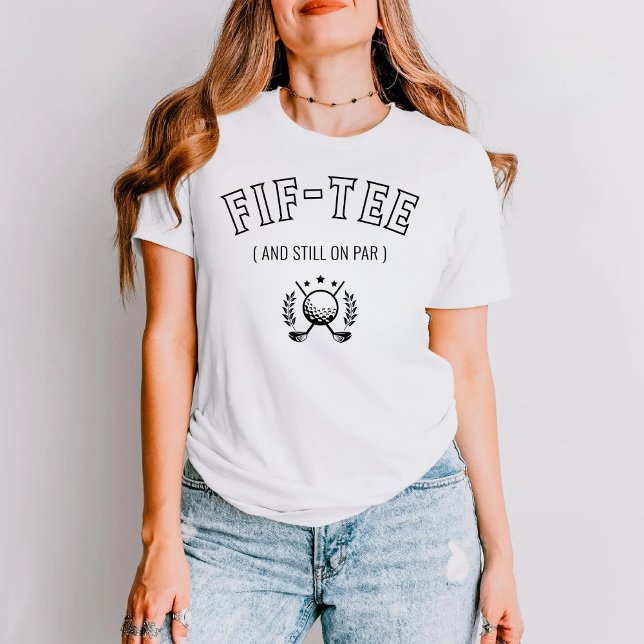 T-shirt Cadeau de golf personnalisé 50e 60e 70e anniversai (Créateur téléchargé)