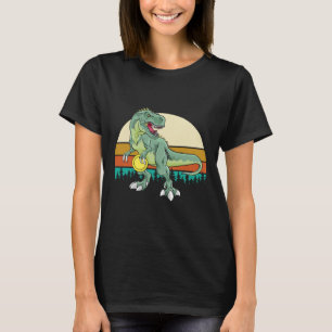 T-shirt Cadeau de golfeur de dinosaure Dino rétro T Rex Di