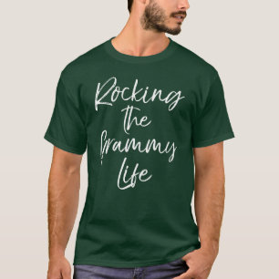 T-shirt Cadeau de grand-mère de musique de petits-enfants