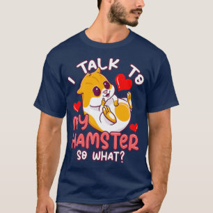 T-shirt Cadeau De Hamster Cute Kawaii Pour Filles Garçons
