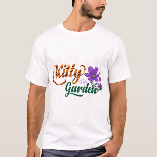 T-shirt Cadeau de jardin violet africain sans danger pour