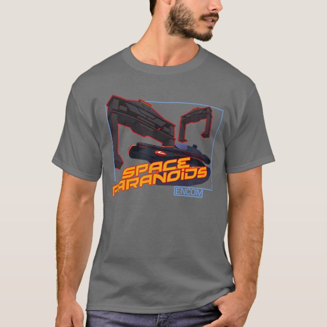 T-shirt Cadeau de jeu ENCOM Space Paranoids (Devant)