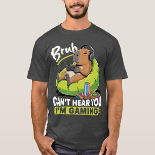 T-shirt Cadeau de jeu pour gamer Capybara