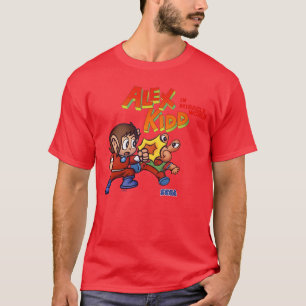 T-shirt Cadeau de jeu vidéo Ale Kidd fight SEGA Master Sys
