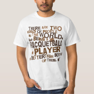T-shirt Cadeau de joueur de racquetball