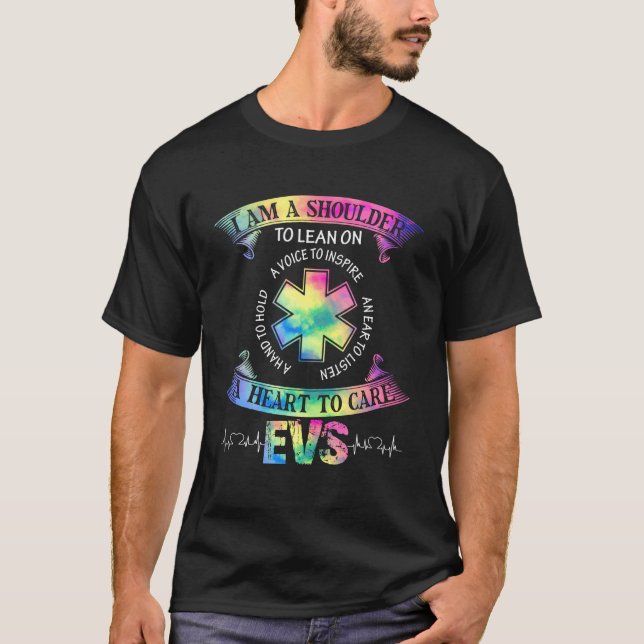 T-shirt Cadeau de jour d'appréciation de l'équipe EVS Tie  (Devant)