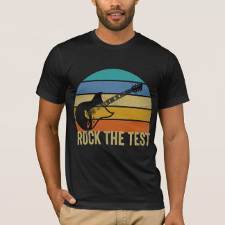 T-shirt cadeau de jour de test pour les étudiants pour réu
