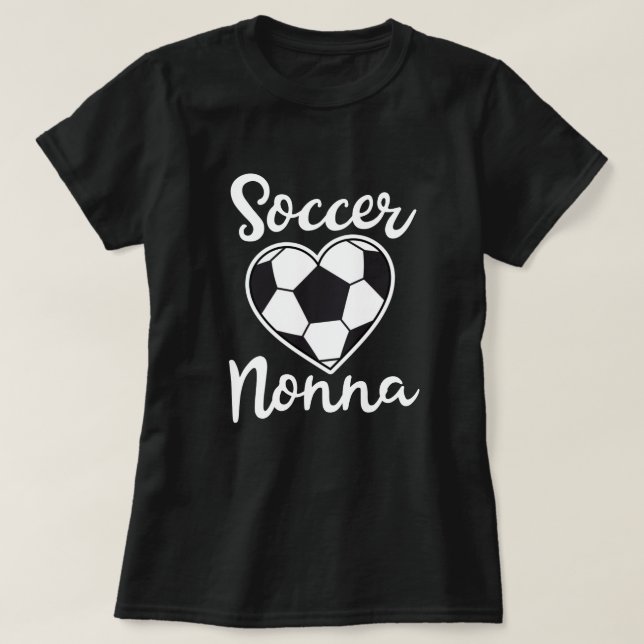 T-shirt Cadeau de jour du jeu du football des femmes (Design devant)