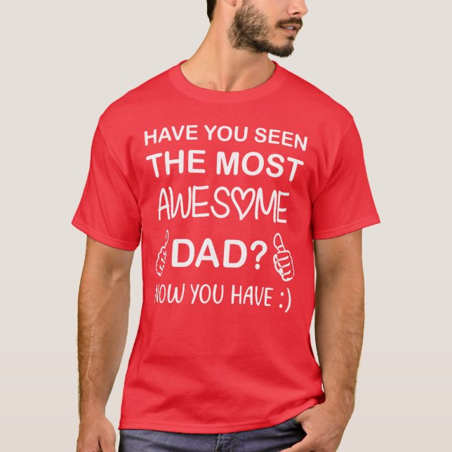T-shirt cadeau de jour père cadeau de fille père jour cade (Devant)
