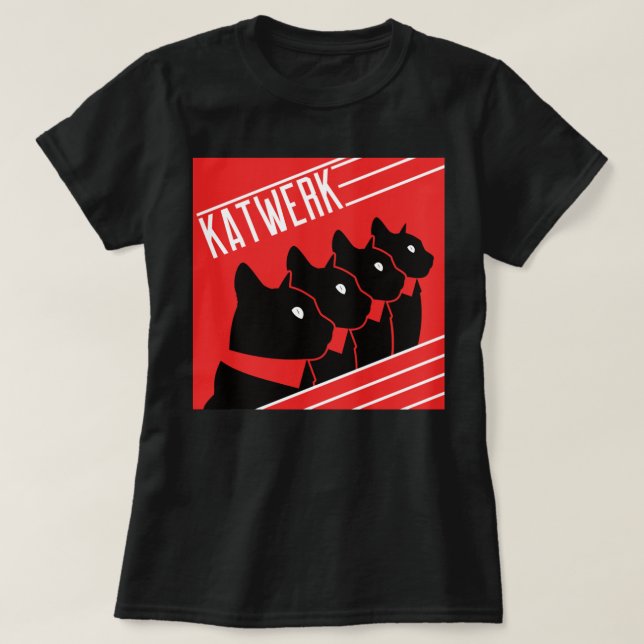 T-shirt Cadeau de jour pour Kraftwerk Electronique Cadeaux (Design devant)