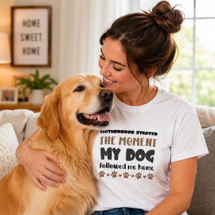 T-shirt Cadeau de la fête des mères citation début de la m