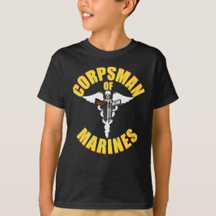 T-shirt Cadeau de la marine américaine 8404 FMF Vétérinai