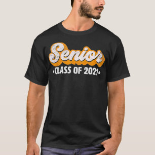 T-shirt Cadeau de la promotion 2021 Diplômé Lycée C