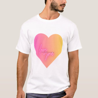 T-shirt cadeau de la Saint-Valentin