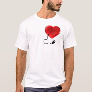 T-shirt Cadeau de la Saint-Valentin paire de bouchons de p