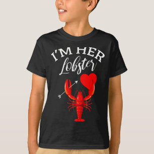T-shirt Cadeau de la Saint-Valentin pour couple coeur de h