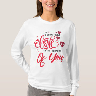 T-shirt Cadeau de la Saint Valentin pour les amoureux : Mo