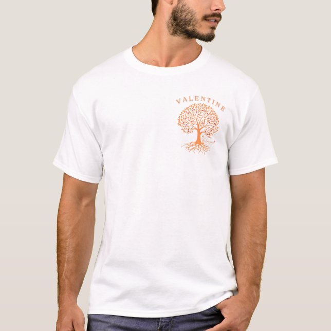 T-shirt Cadeau de la Saint-Valentin pour lui (Devant)