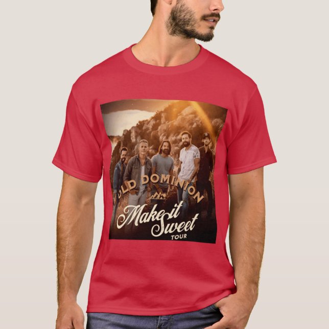 T-shirt cadeau de la tournée make it sweet (Devant)