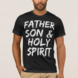 T-shirt Cadeau de la Trinité chrétienne pour hommes Père F