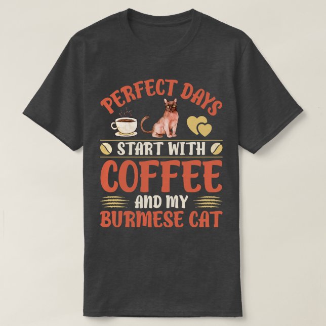 T-shirt Cadeau de l'amateur de café (Design devant)