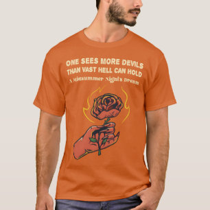 T-shirt Cadeau de l'enfer de citation de Shakespeare