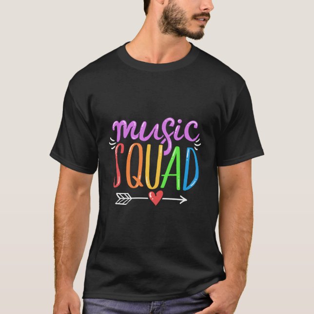 T-shirt Cadeau de l'enseignant de musique (Devant)