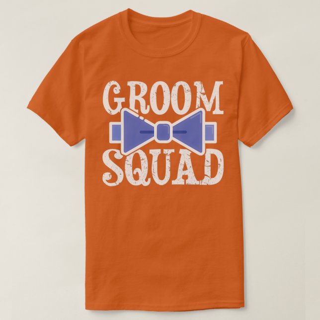 T-shirt Cadeau de l'équipe du marié 2 (Design devant)