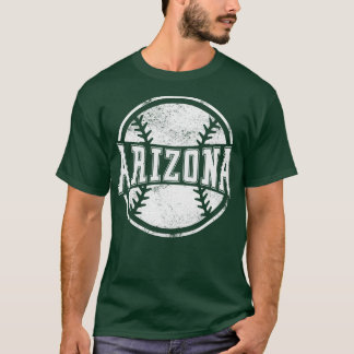 T-shirt Cadeau de l'équipe vintage de baseball de l'Arizon
