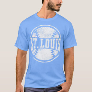 T-shirt Cadeau de l'équipe vintage de baseball de St Louis